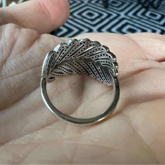 Light as a Feather Clear CZ Ring - Size 8 - Picture 7 of 14